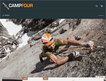Tablet Screenshot of campfour.com
